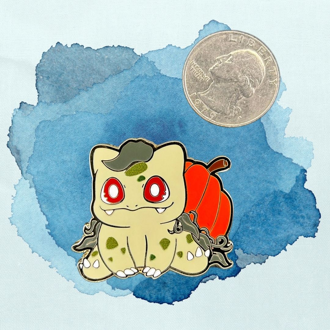 Charming Bulbasaur Variant Pins