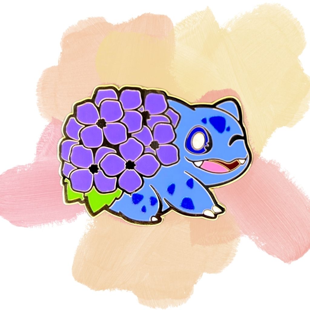 Charming Bulbasaur Variant Pins
