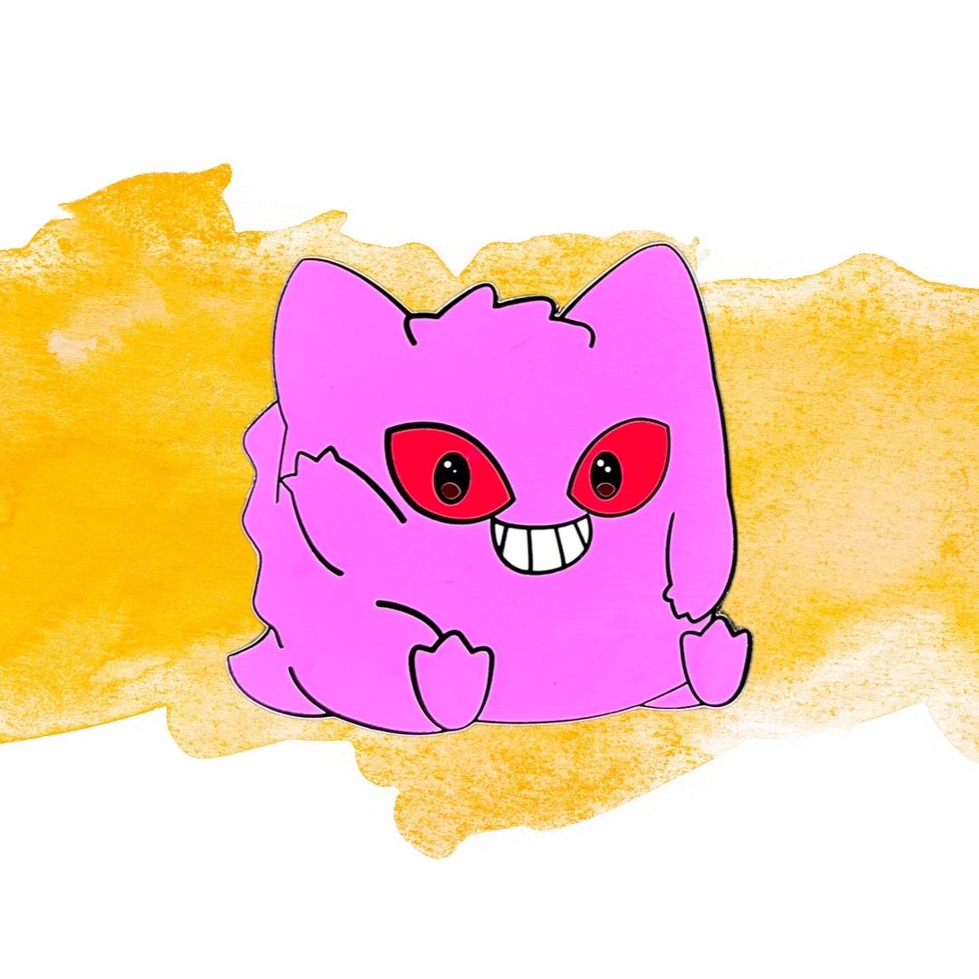 Gengar Enamel Pins