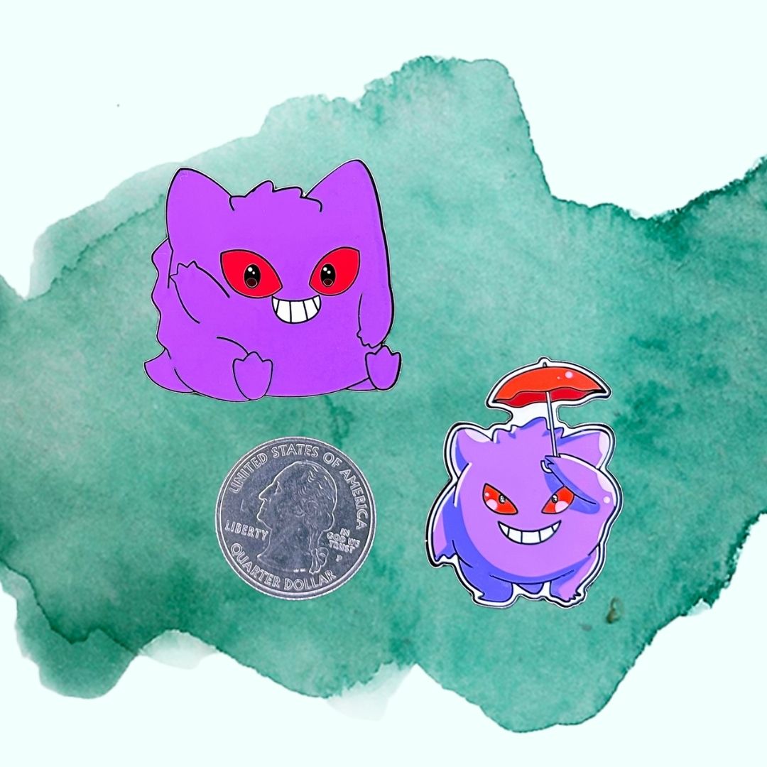 Gengar Enamel Pins
