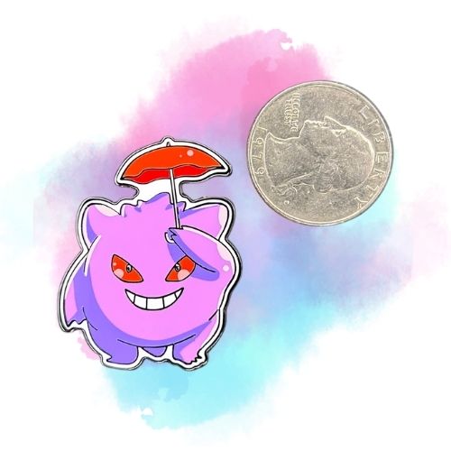Gengar Enamel Pins