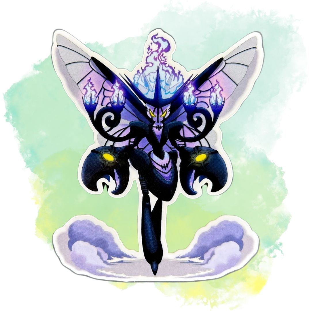 Pokemon Fusion Set of 5 3-Inch Vinyl Stickers