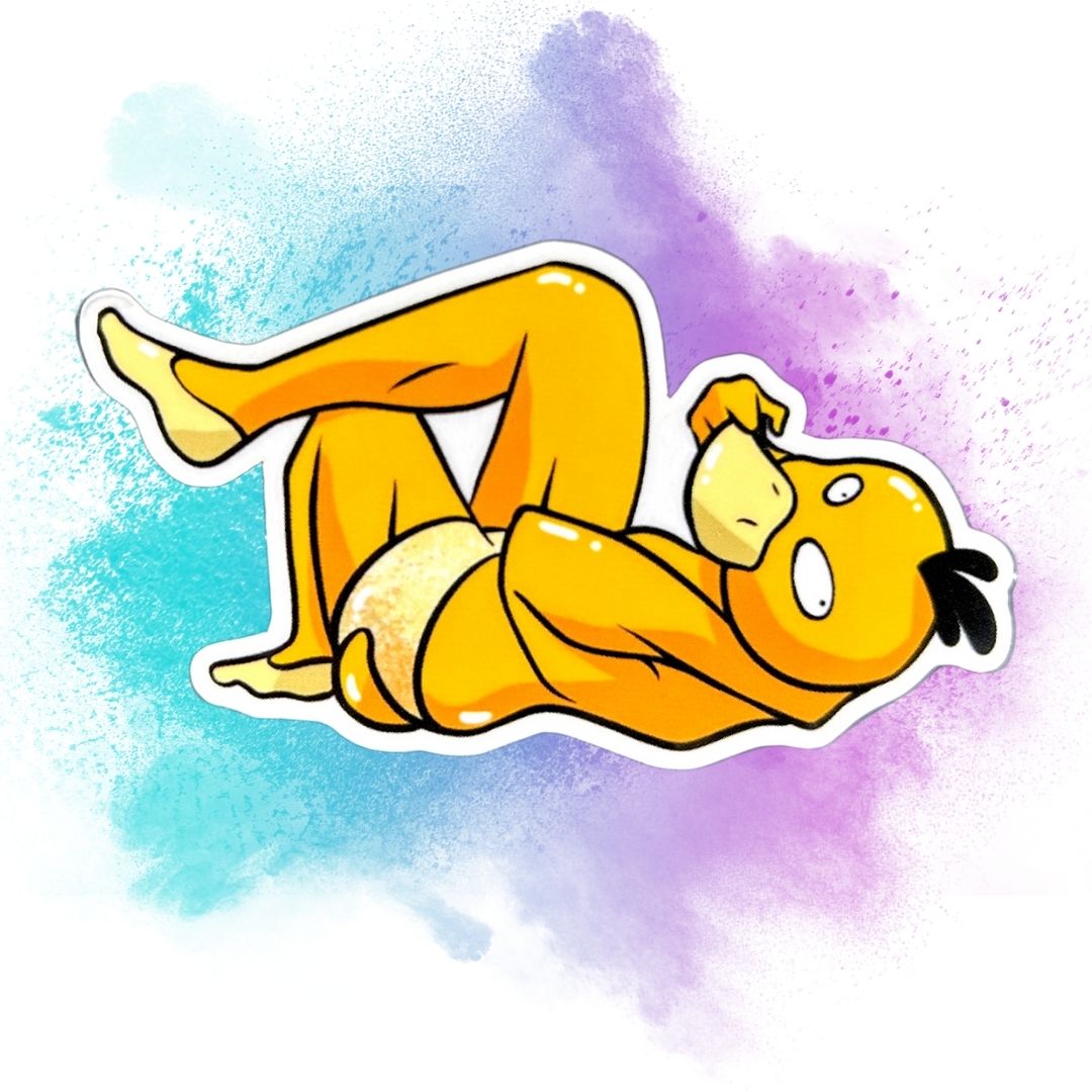 Bodybuilding Pokemon Set of 5, 3-Inch Stickers