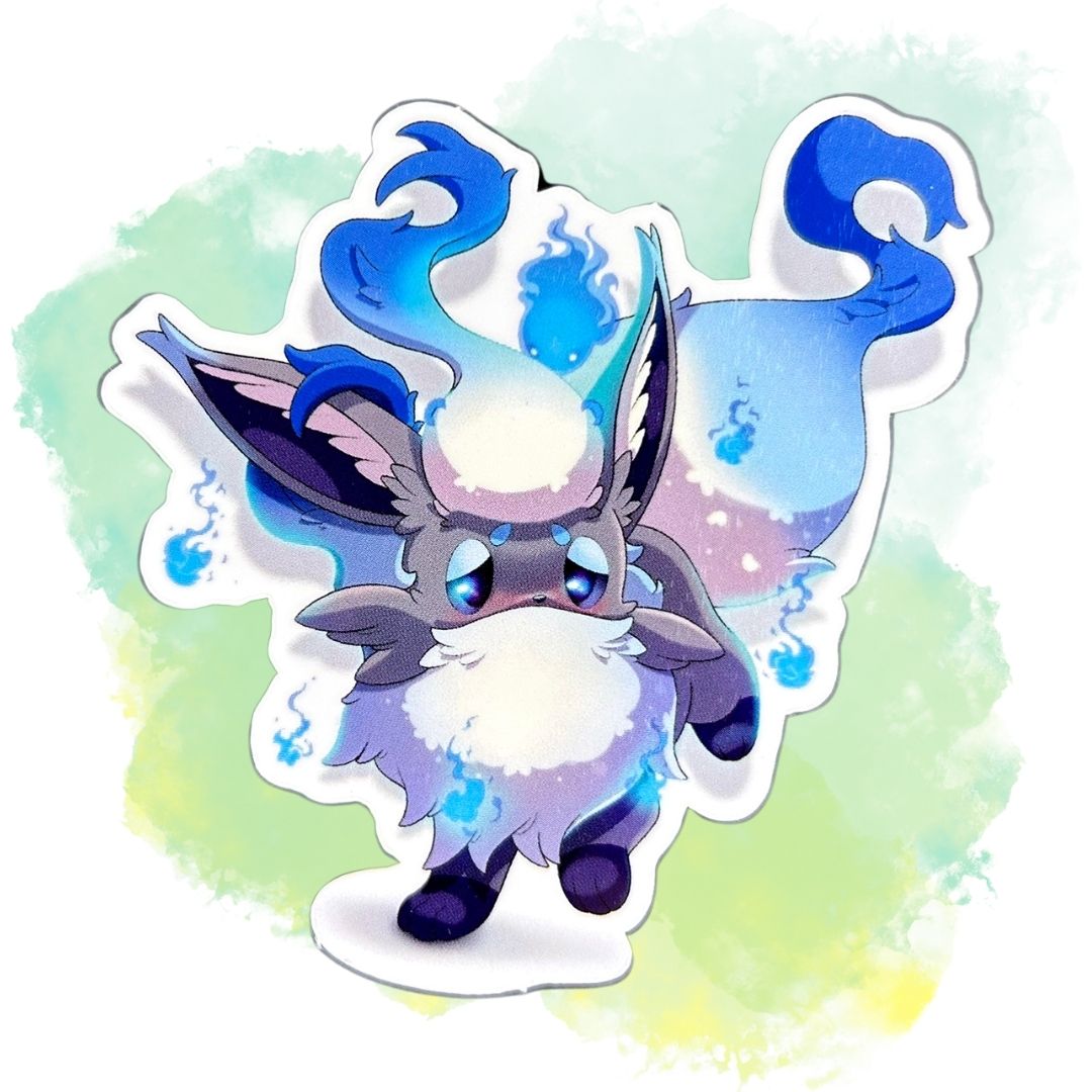 Pokemon Fusion Set of 5 3-Inch Vinyl Stickers