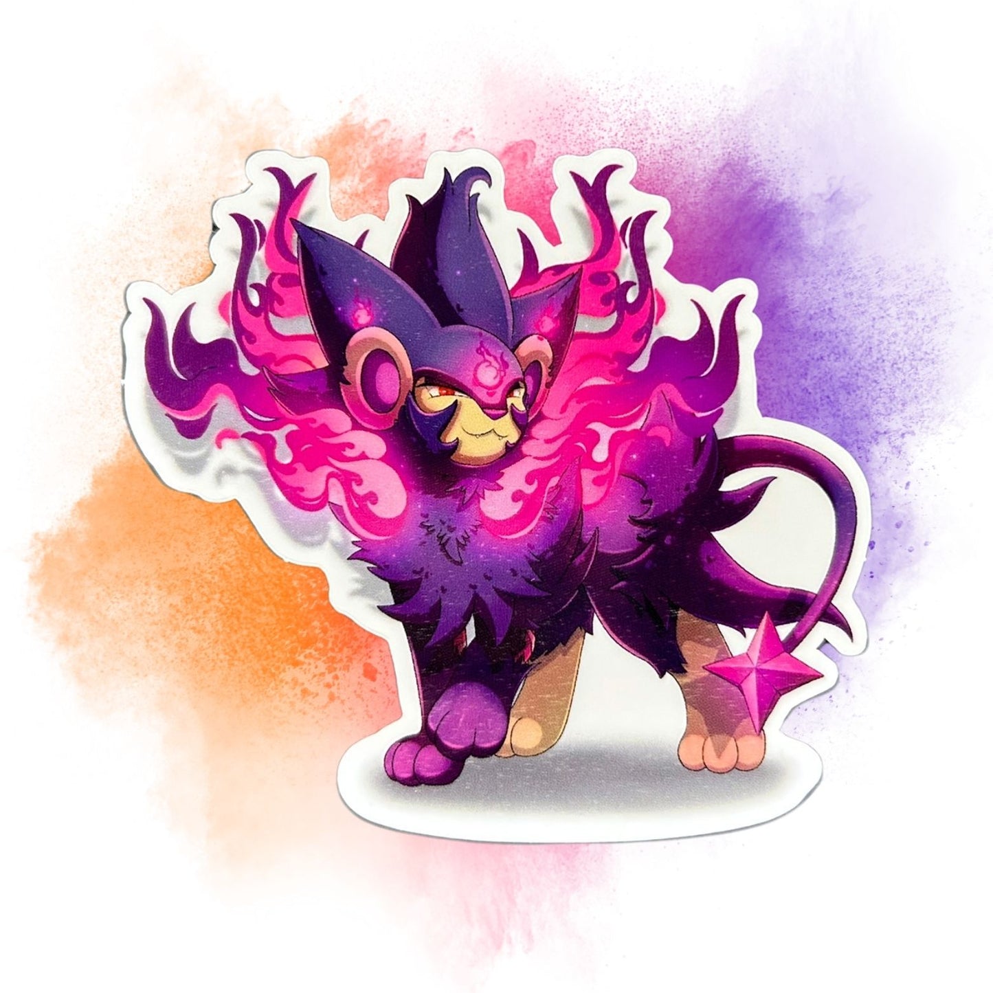 Pokemon Fusion Set of 5 3-Inch Vinyl Stickers