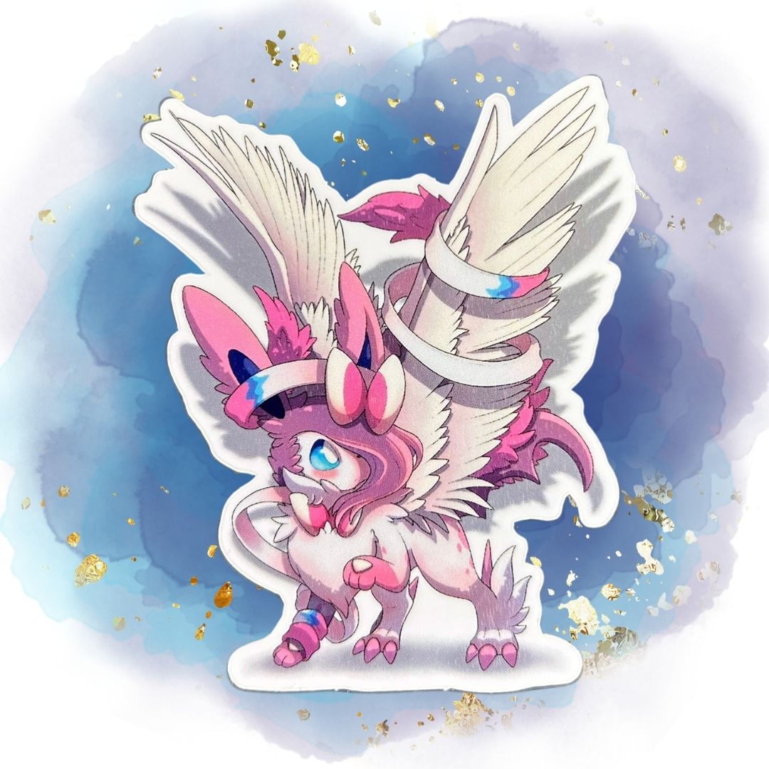 Pokemon Fusion Set of 5 3-Inch Vinyl Stickers