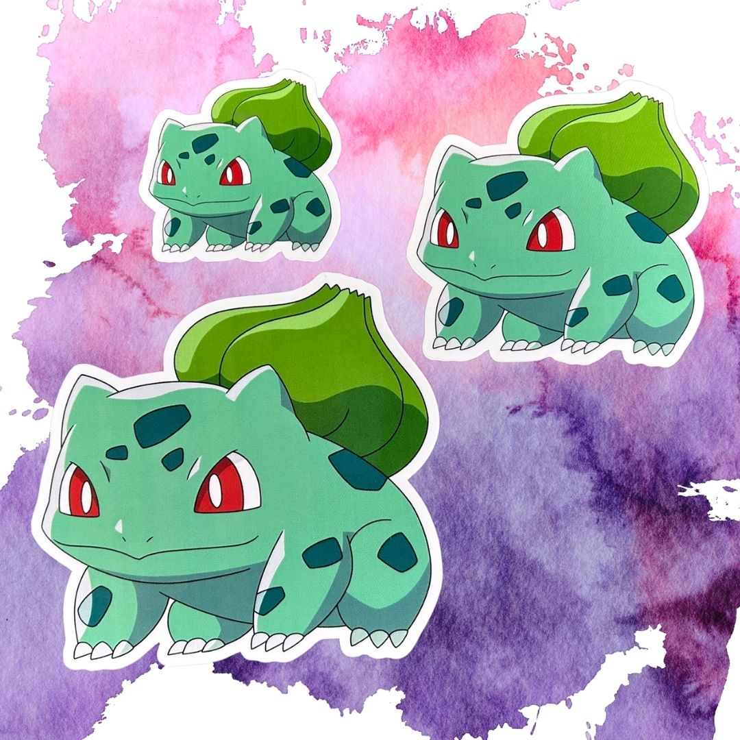 Bulbasaur Vinyl Sticker