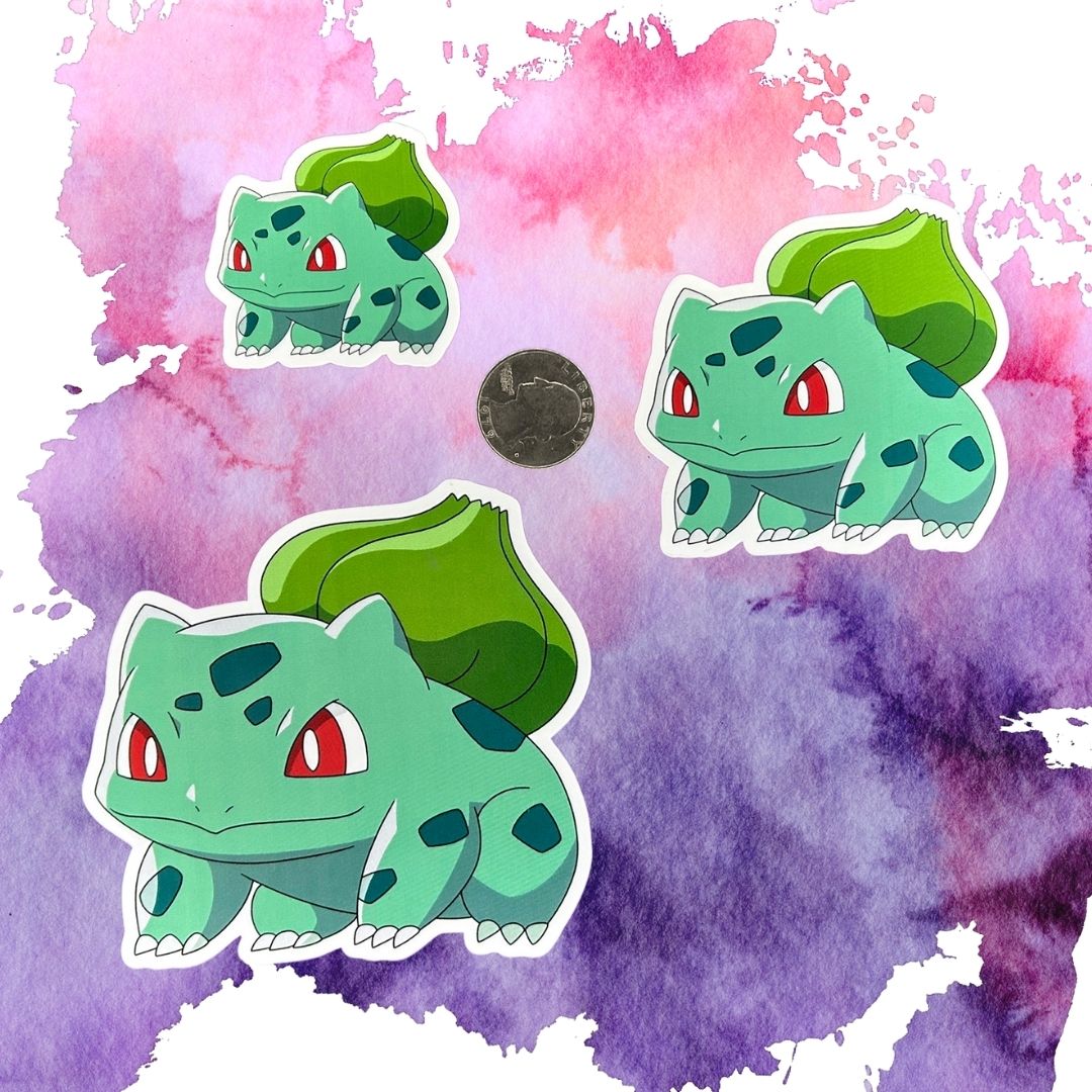 Bulbasaur Vinyl Sticker