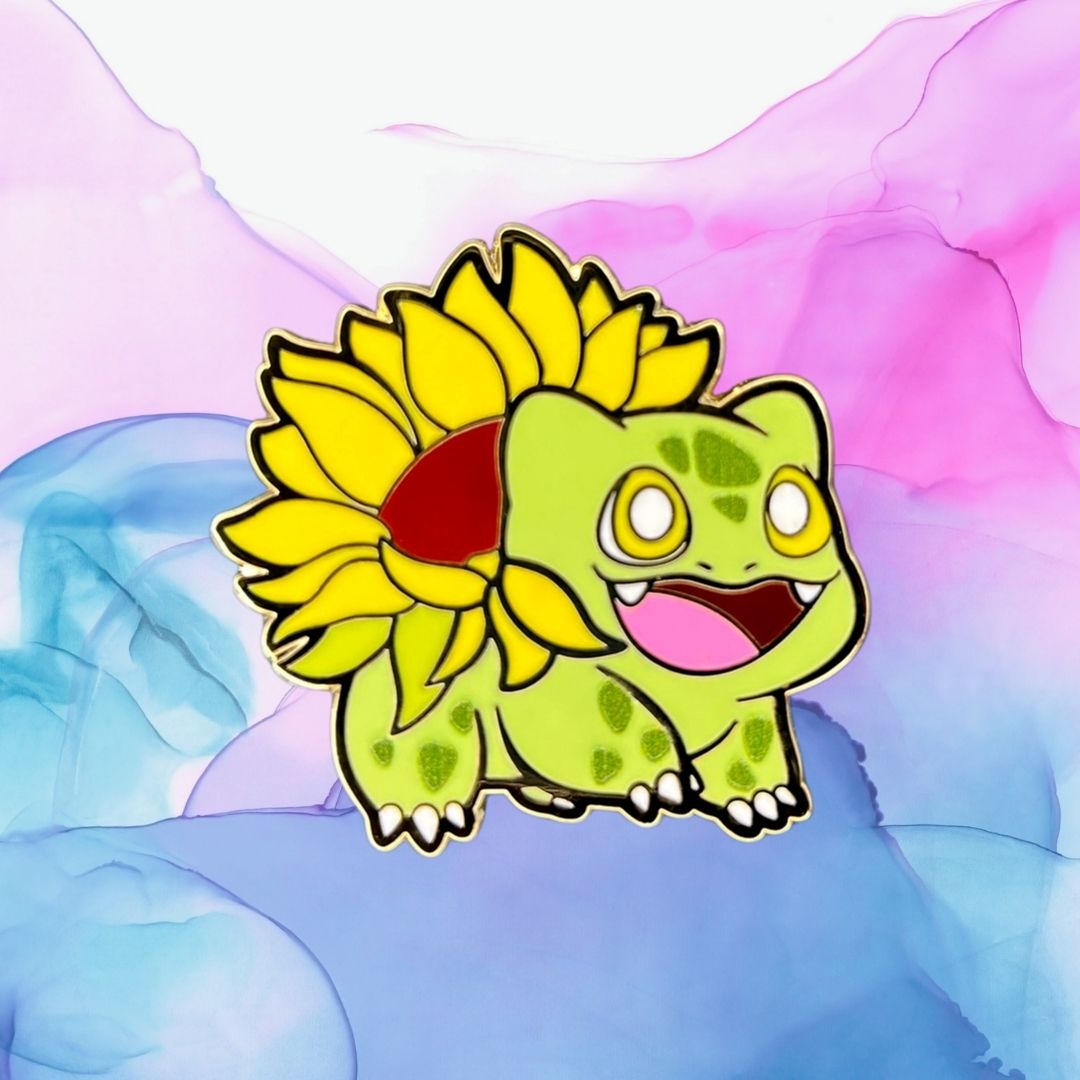 Charming Bulbasaur Variant Pins