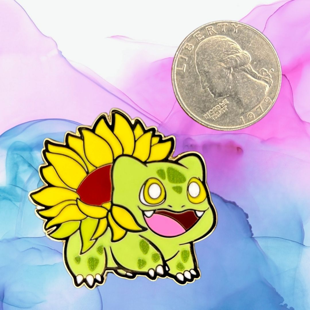 Charming Bulbasaur Variant Pins