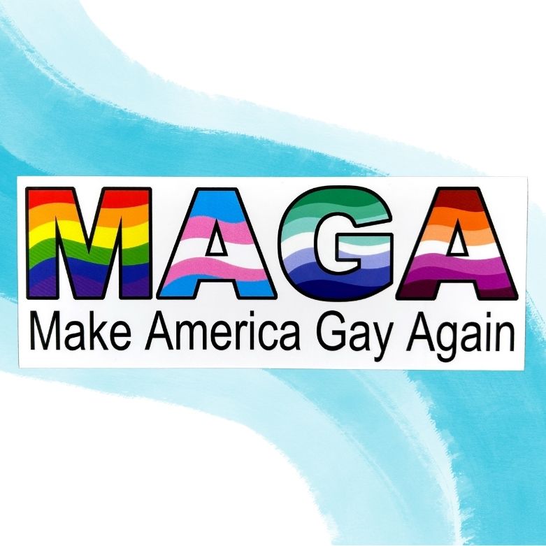 Make America Gay Again Bumper Sticker