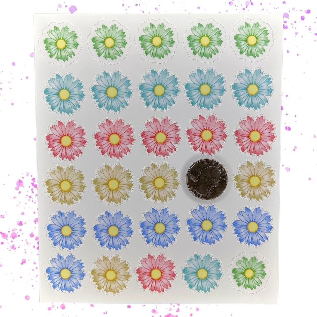 Daisy Sticker Sheet