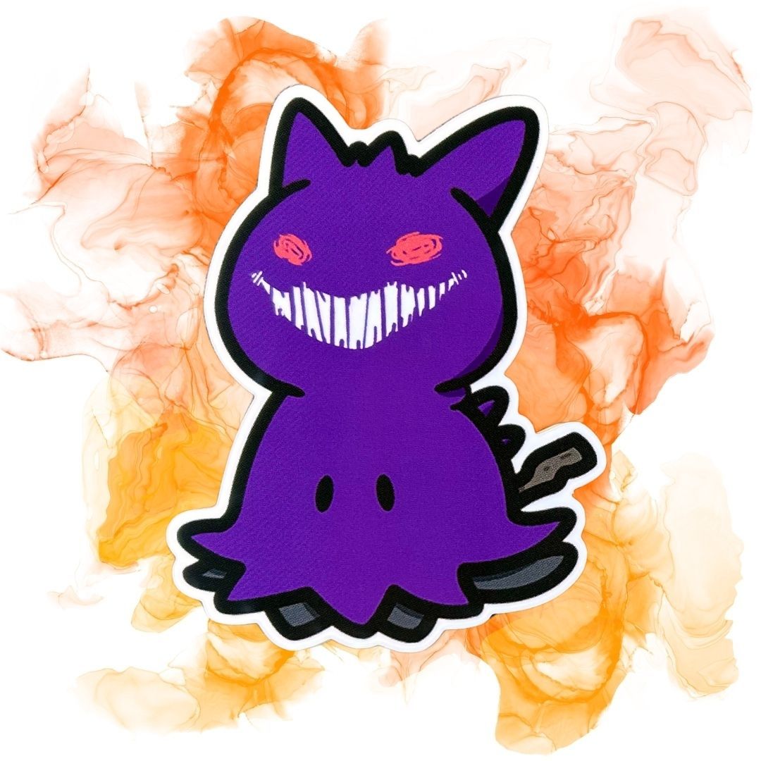 Mimikyu Pokémon Fusion 3-Inch Vinyl Stickers