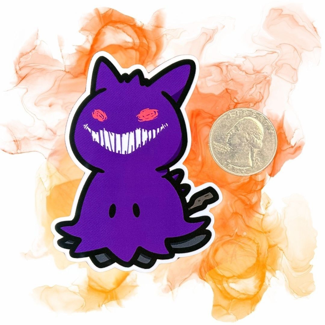 Mimikyu Pokémon Fusion 3-Inch Vinyl Stickers
