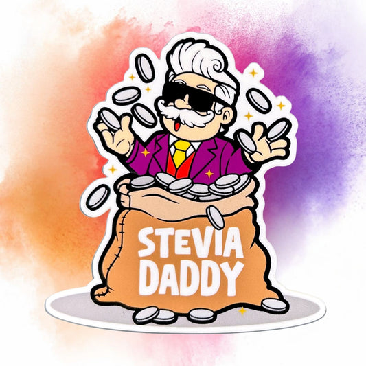 Stevia Daddy 3 Inch Vinyl Sticker