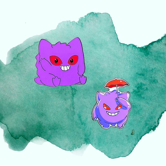 Gengar Enamel Pins